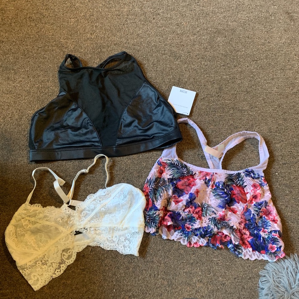 Bundle of pink bralettes